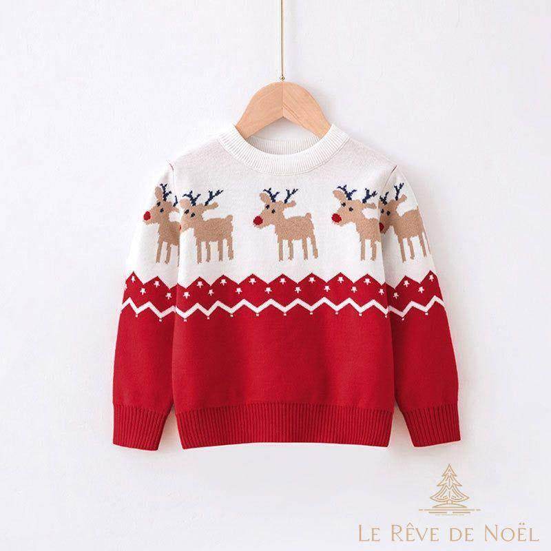 Pull de Noël enfant 3 ans